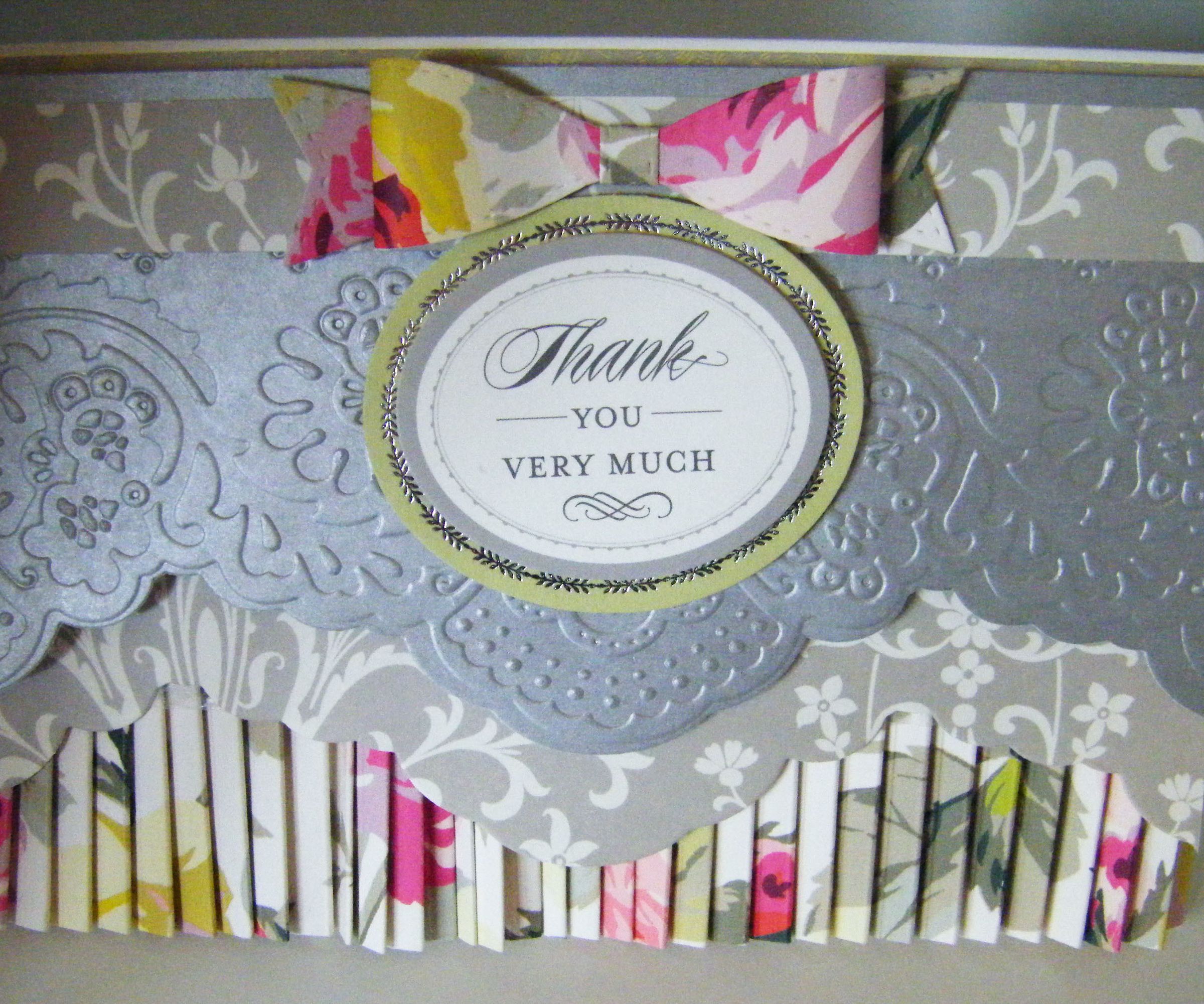 How to Make a Pastel Pretty Trimmings Pleated Card