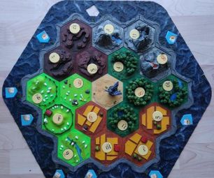 3D Catan. Designed, 3D Printed and Painted.
