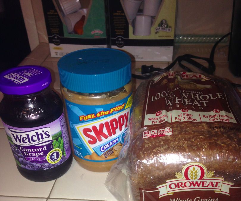 PEANUT BUTTER & JELLY SANDWICH