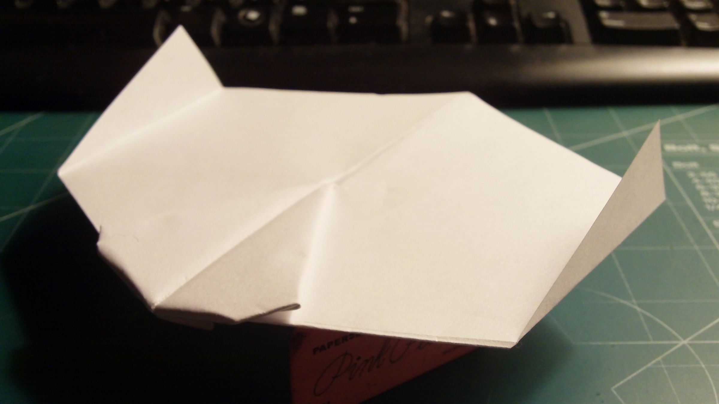 How to Make the Bobcat Paper Airplane