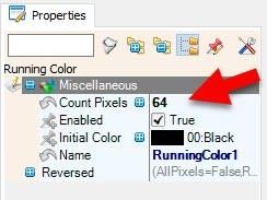 In Visuino Add & Set Components