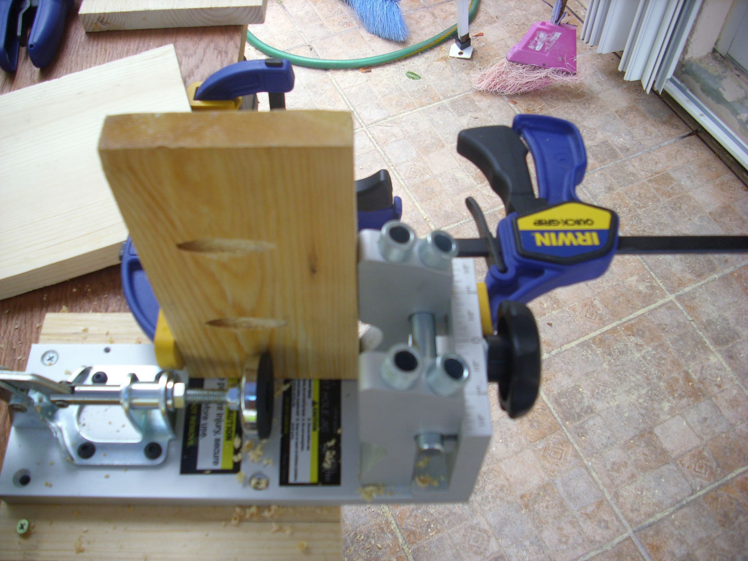 Harbor Freight Pocket Jig Hole Instructables