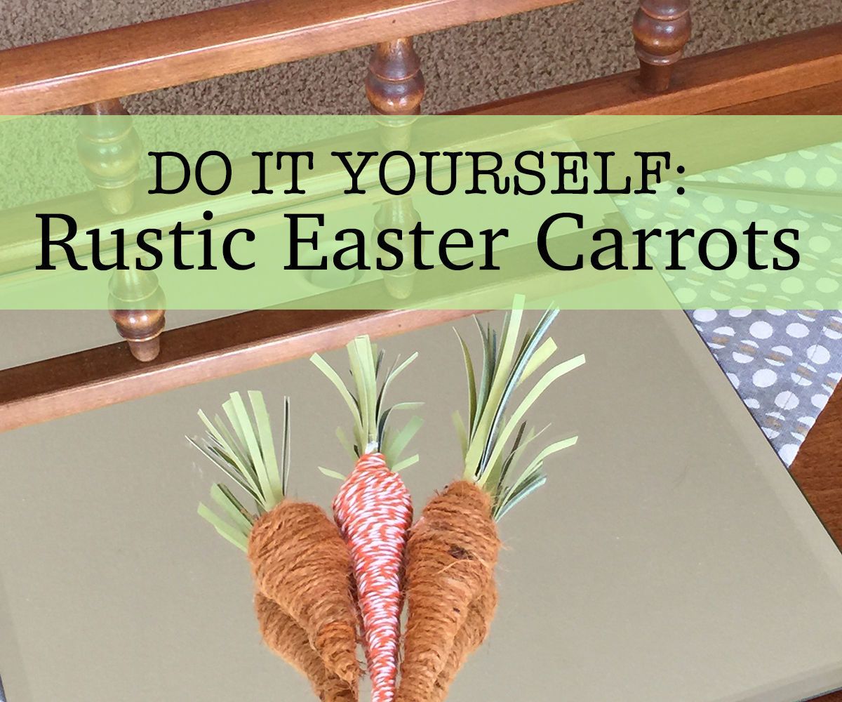 Rustic Twine Carrots