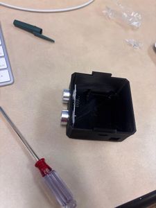 Inserting Ultra Sound Sensor