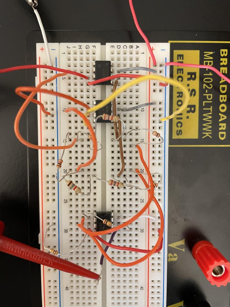 Electrocardiogram (ECG) Circuit : 5 Steps Circuit Diagram