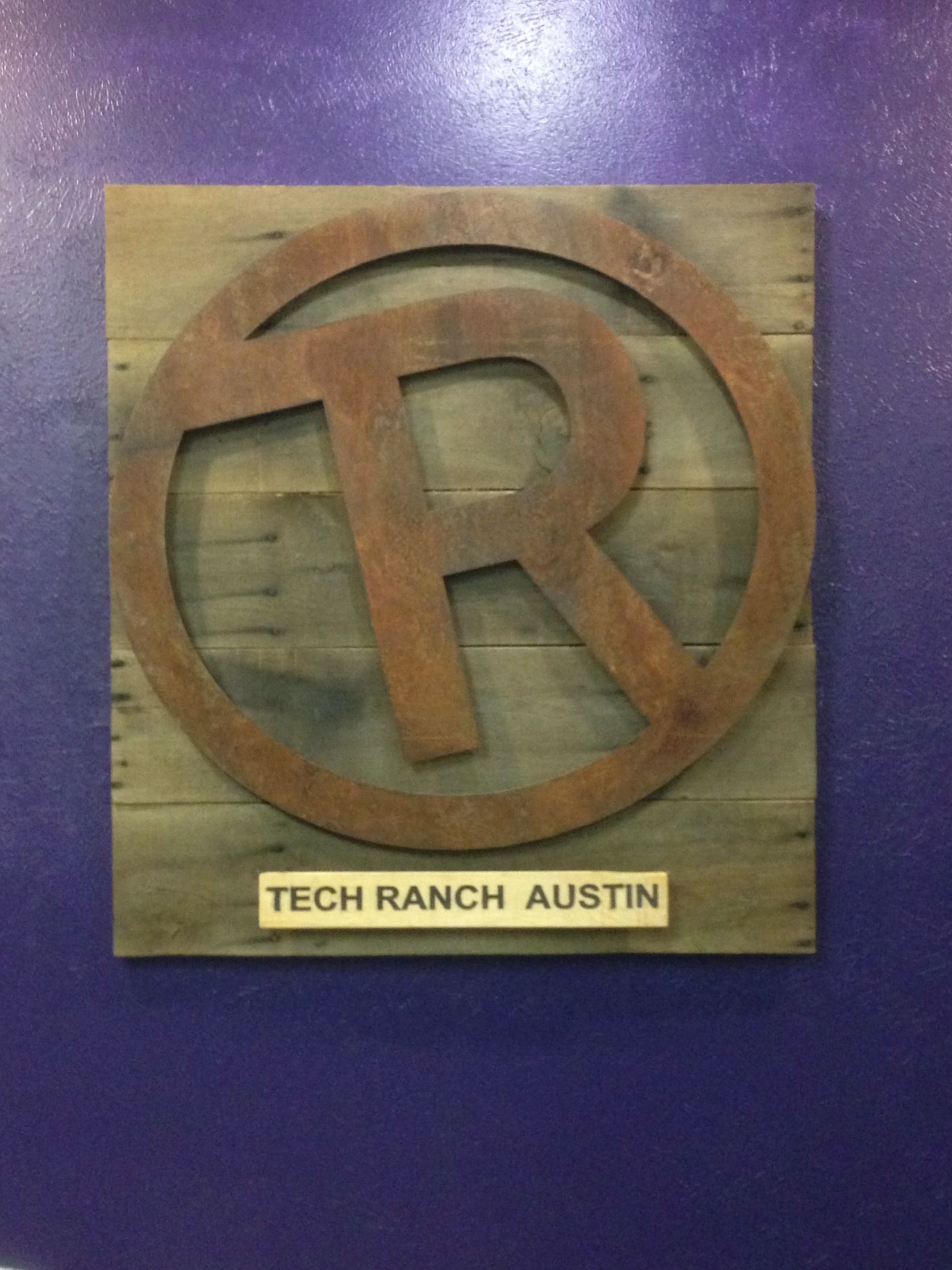 Western Themed Logo Sign