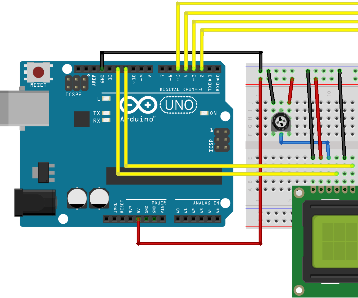 Presión Y Temperatura En LCD Con Arduino