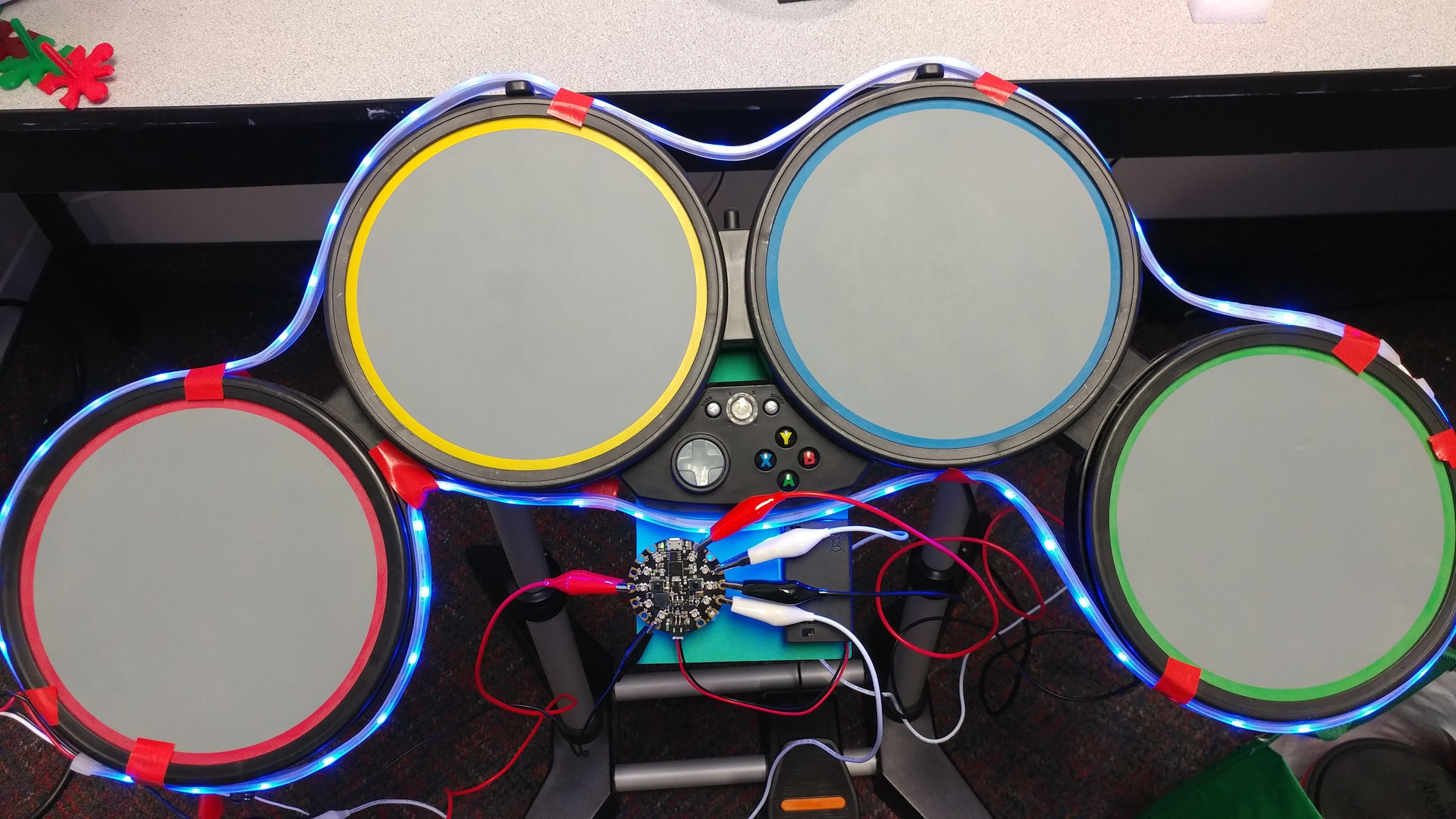 Light Up Drums With Metronome 4 Steps Instructables