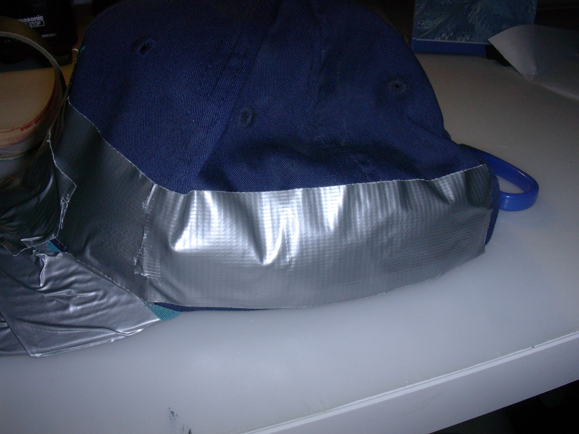 Duct Tape Hat 6 Steps Instructables