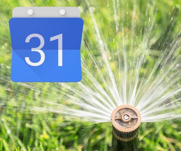 Irrigation Using Google Calendar!