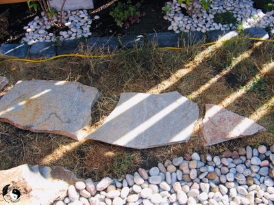Lay Stepping Stones