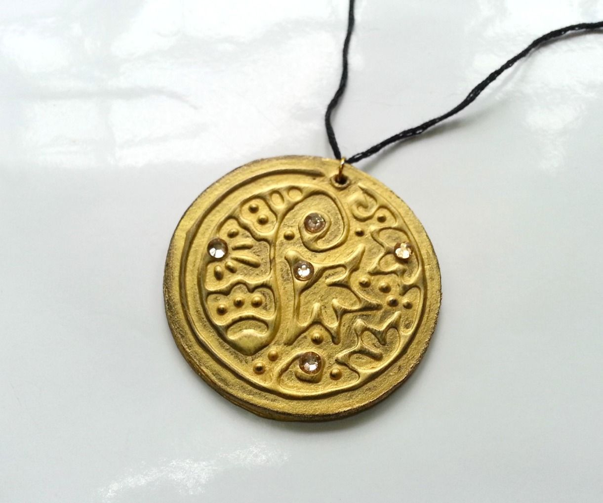 DIY Embossed Pendants!