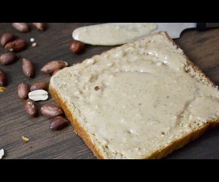 Homemade Peanut Butter Recipe - Oil Free Peanutbutter at Home