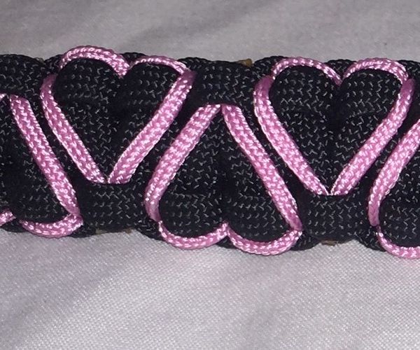 Add Hearts to Your Solomon Paracord Bracelet