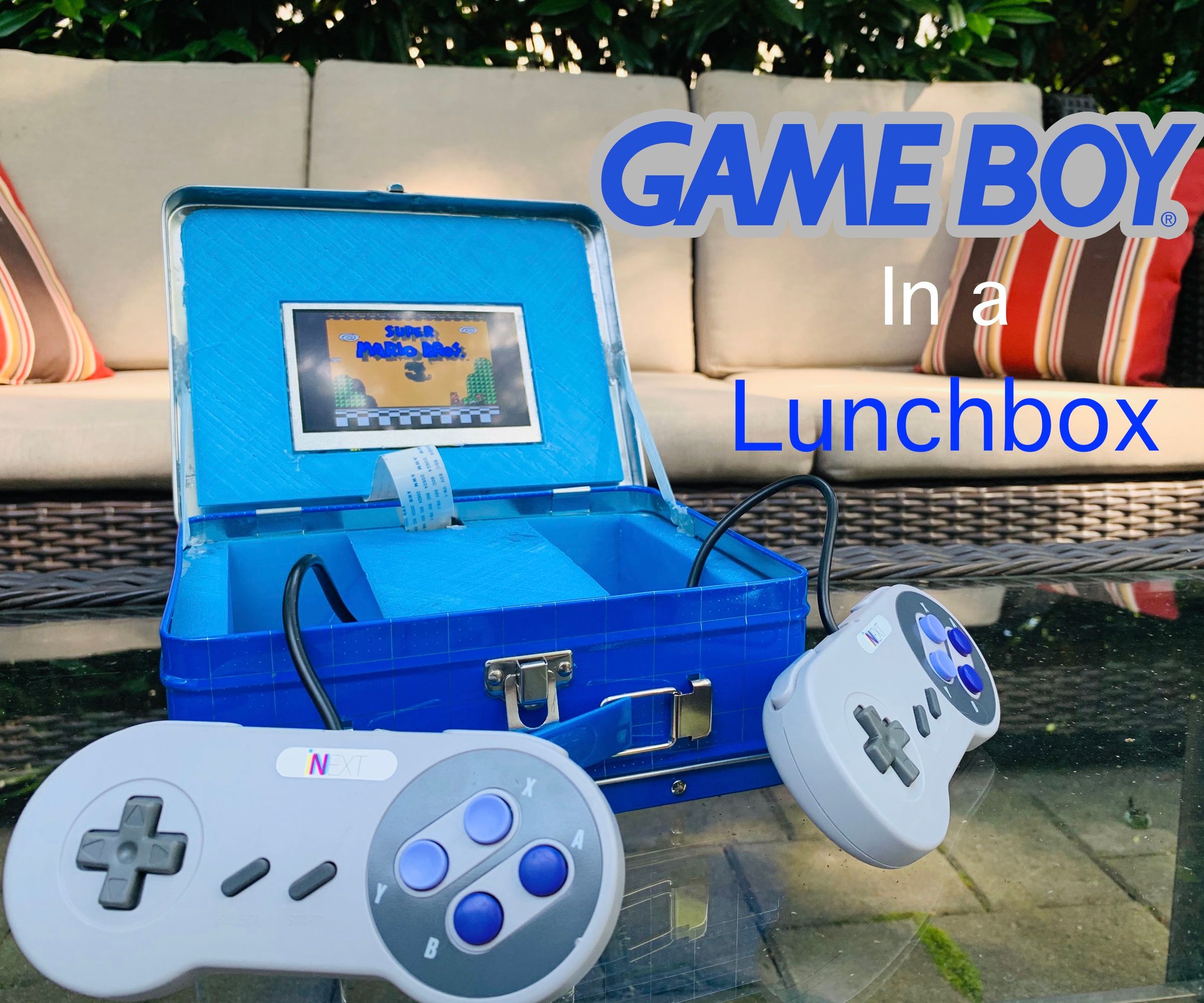 GameBoy in a Lunchbox