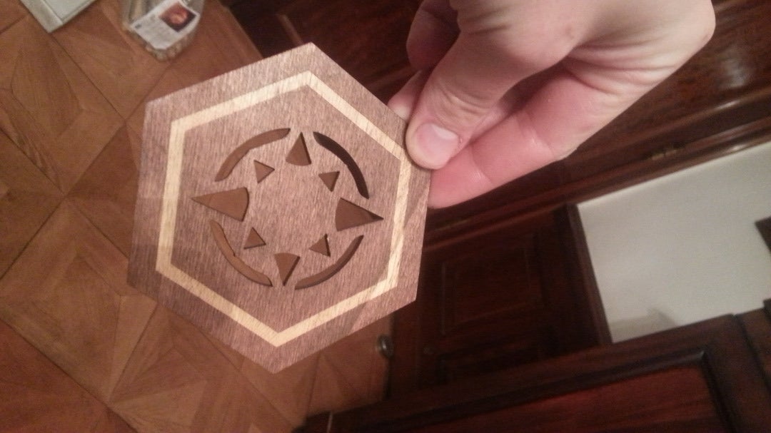 Voila : LASER CUT COASTERS