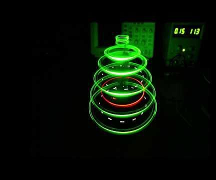 Rotating LED Christmas Tree