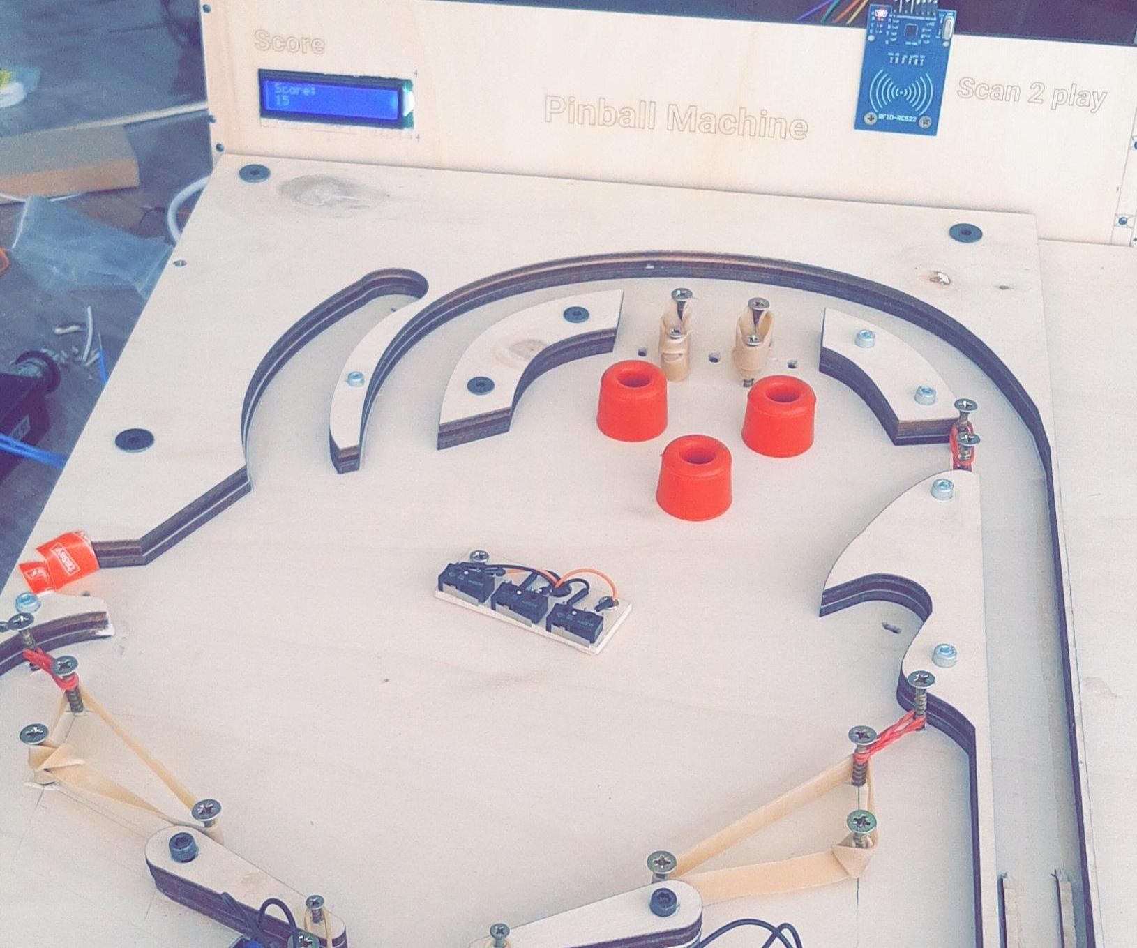 DIY Pinball Machine (Instructable Incomplete & Basic)