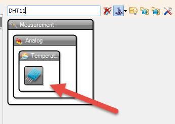 In Visuino Add Components