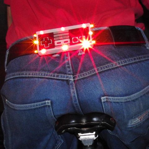 NESblinky - Nintendo Controller Bike Flasher