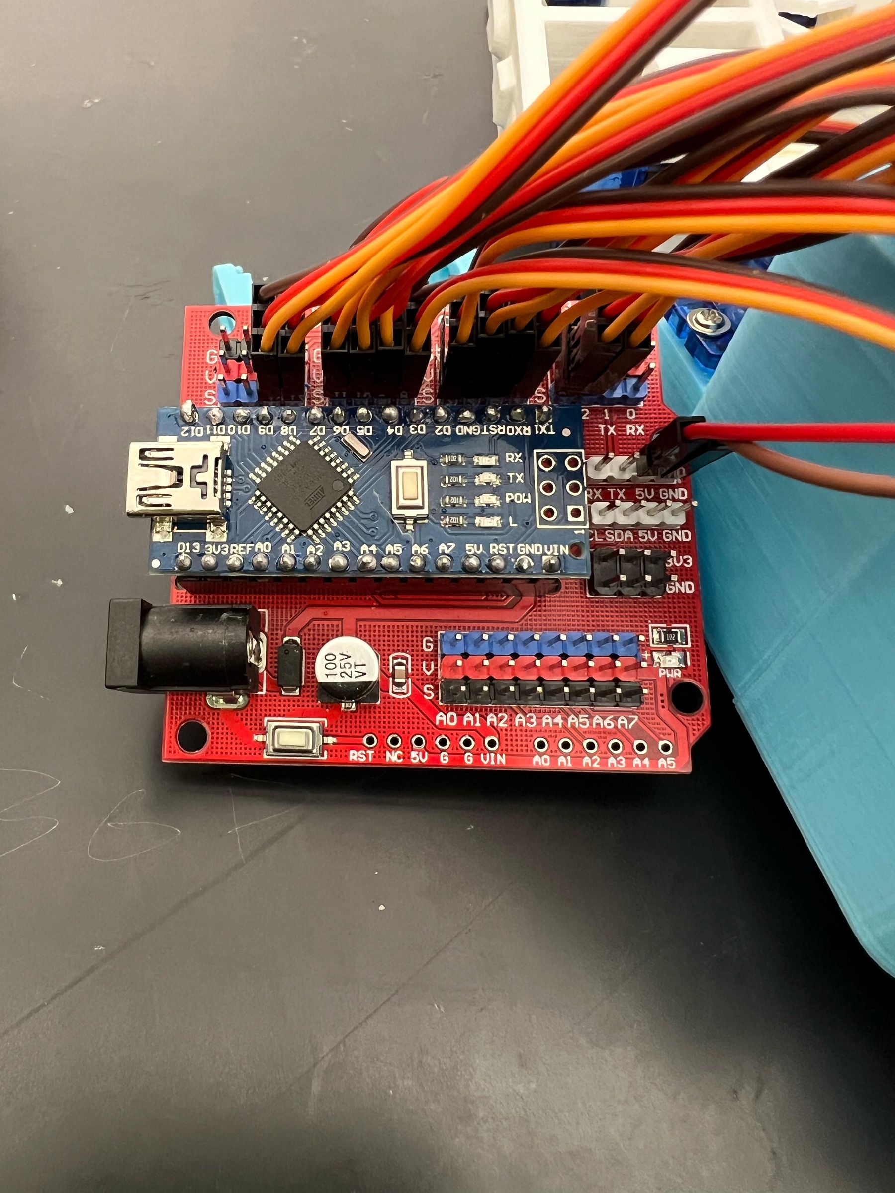 Spider Microprocessor 3D Printed Robotic Spider : 7 Steps - Instructables