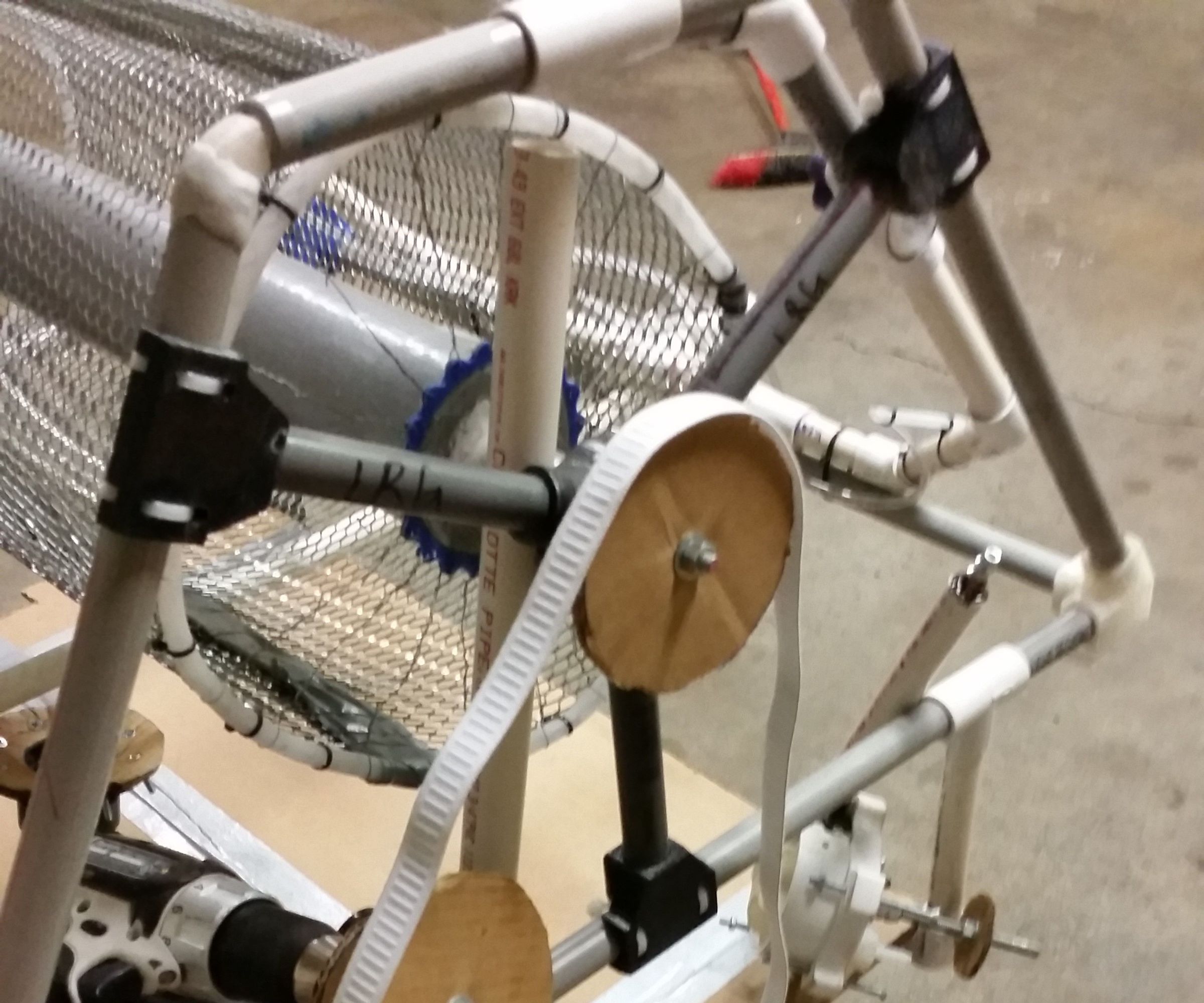Tumble Washer  - PVC and 3D Printed Construction
