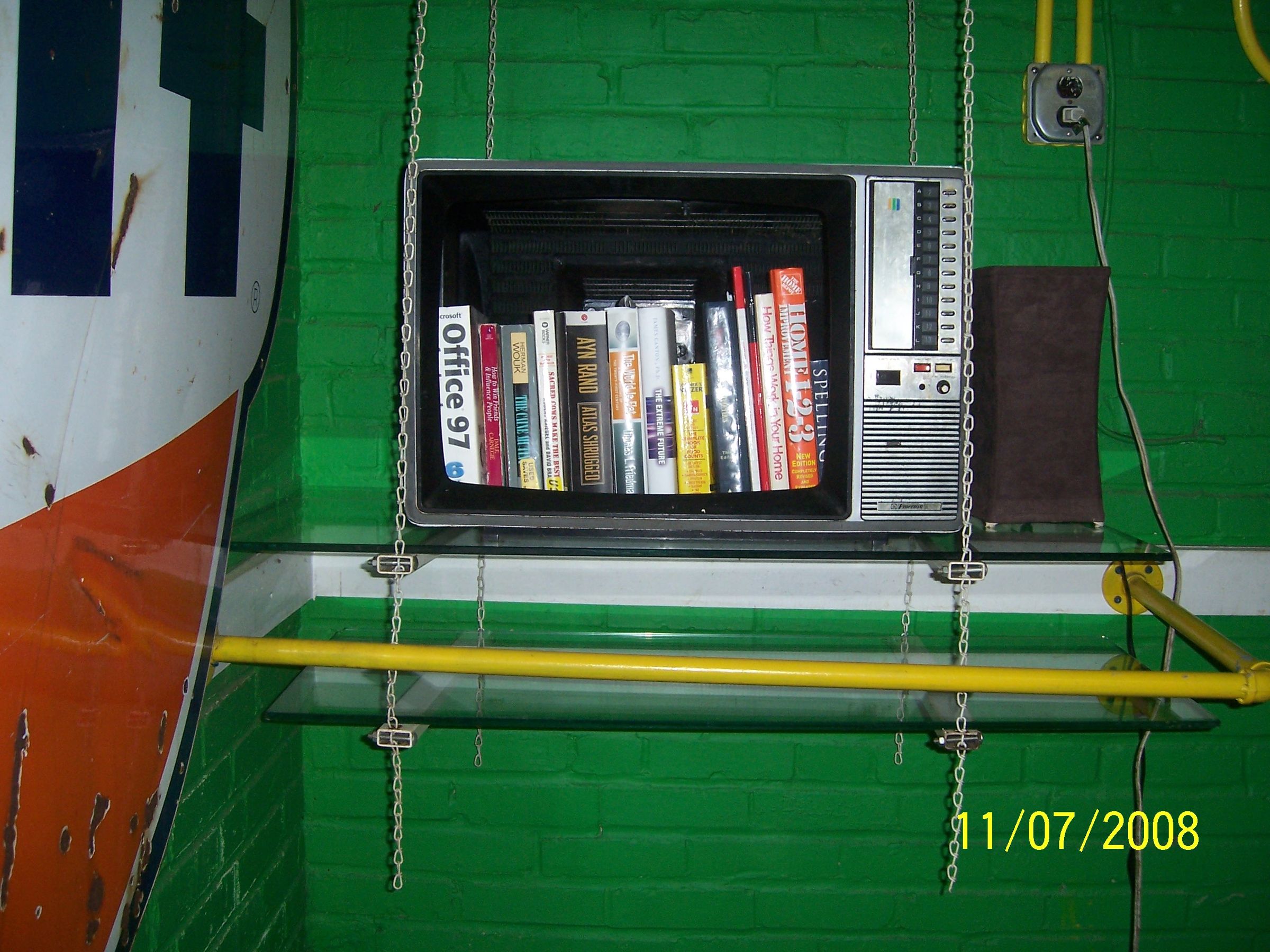 TV Book Shelf
