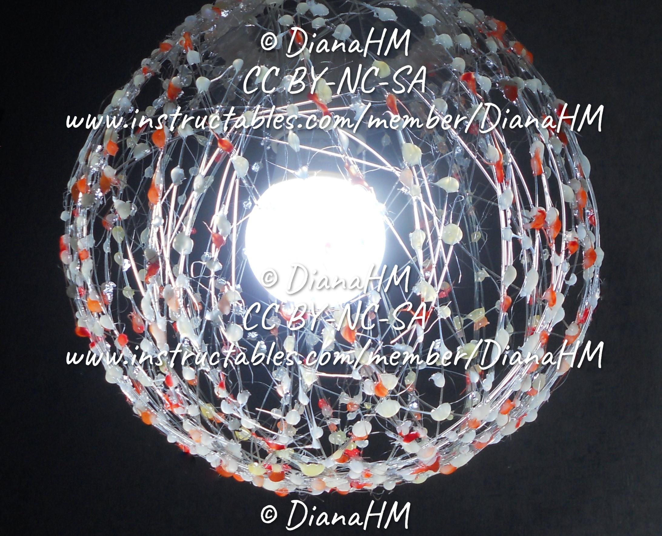 Hot Glue Airy Lampshade 5 Steps (with Pictures) Instructables