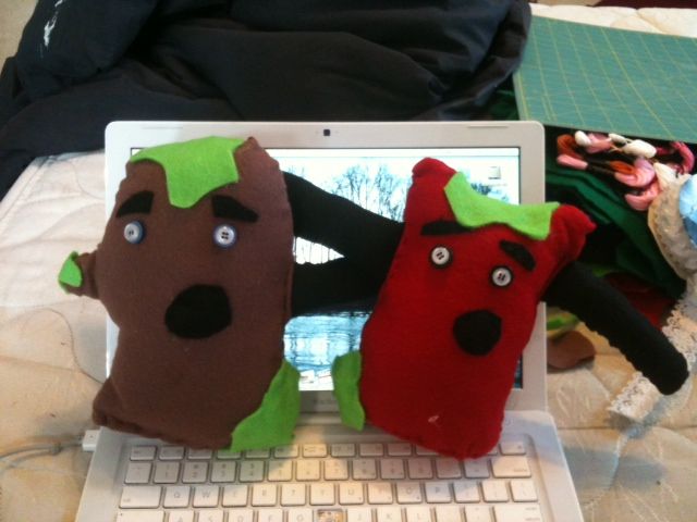 Radioactive Monster Plushies!
