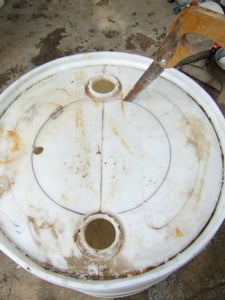 Saw an Opening in the Top of the Barrel