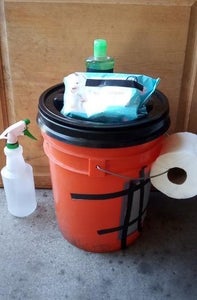 Back Up Bucket Toilet