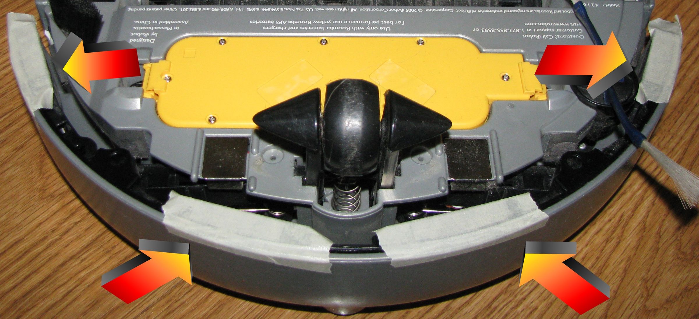 Roomba Avoids Black Color Pattern on Rugs 3 Steps Instructables