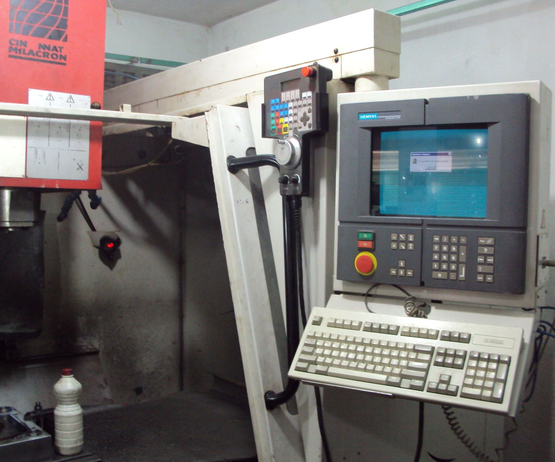 CHANGE CINCINNATI MILACRON SABRE O ARROW 500 HDD ACRAMATIC 2100 VICKERS