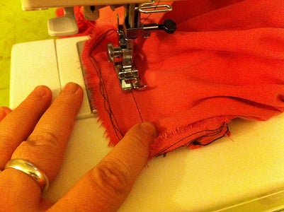 Ruffly Pink Applique Shirt