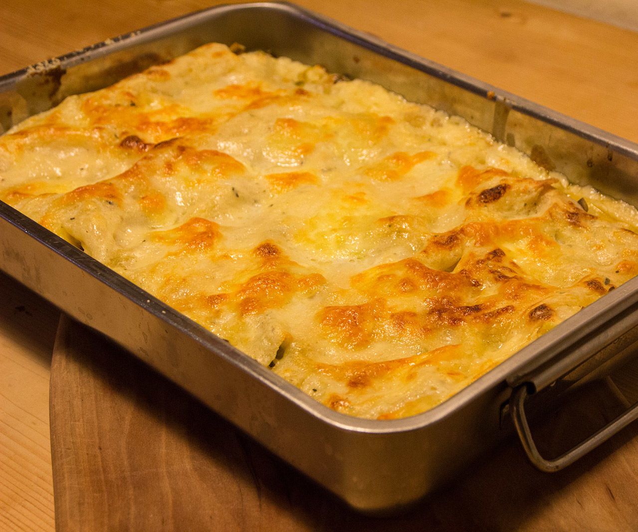 Champignon-Leek Lasagne