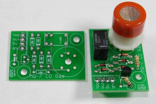Citizen Sensor: MQ-7 Carbon Monoxide Breakout Kit