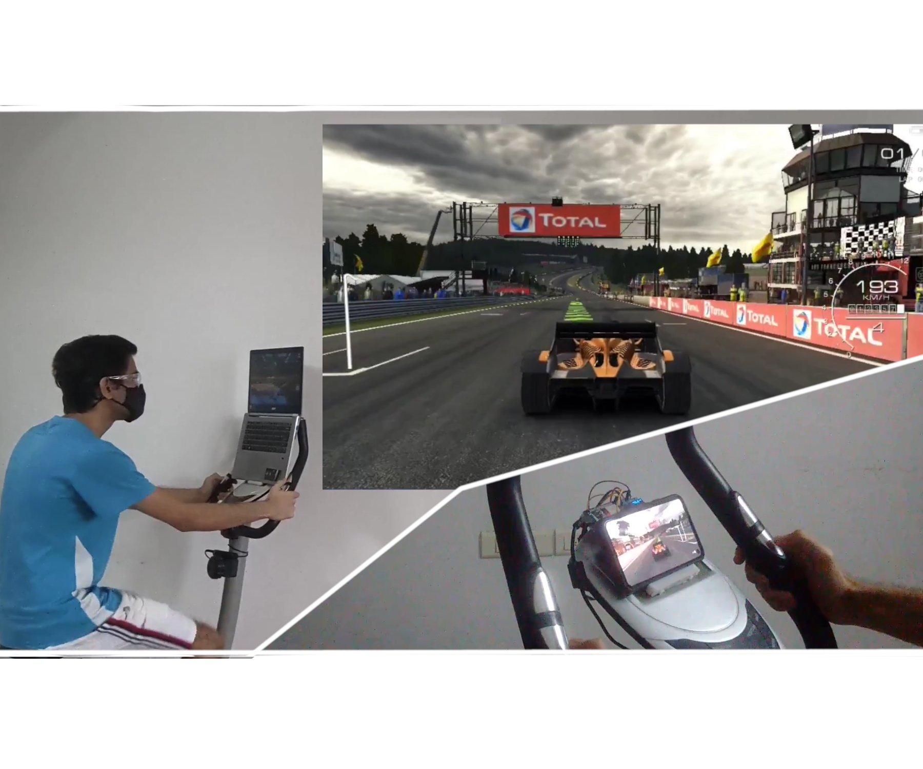 Hacked an Old Exercise Bike Into a Wireless Gamepad Using the ESP32 Microcontroller.