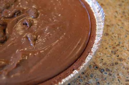 Pour Filling Into Crust