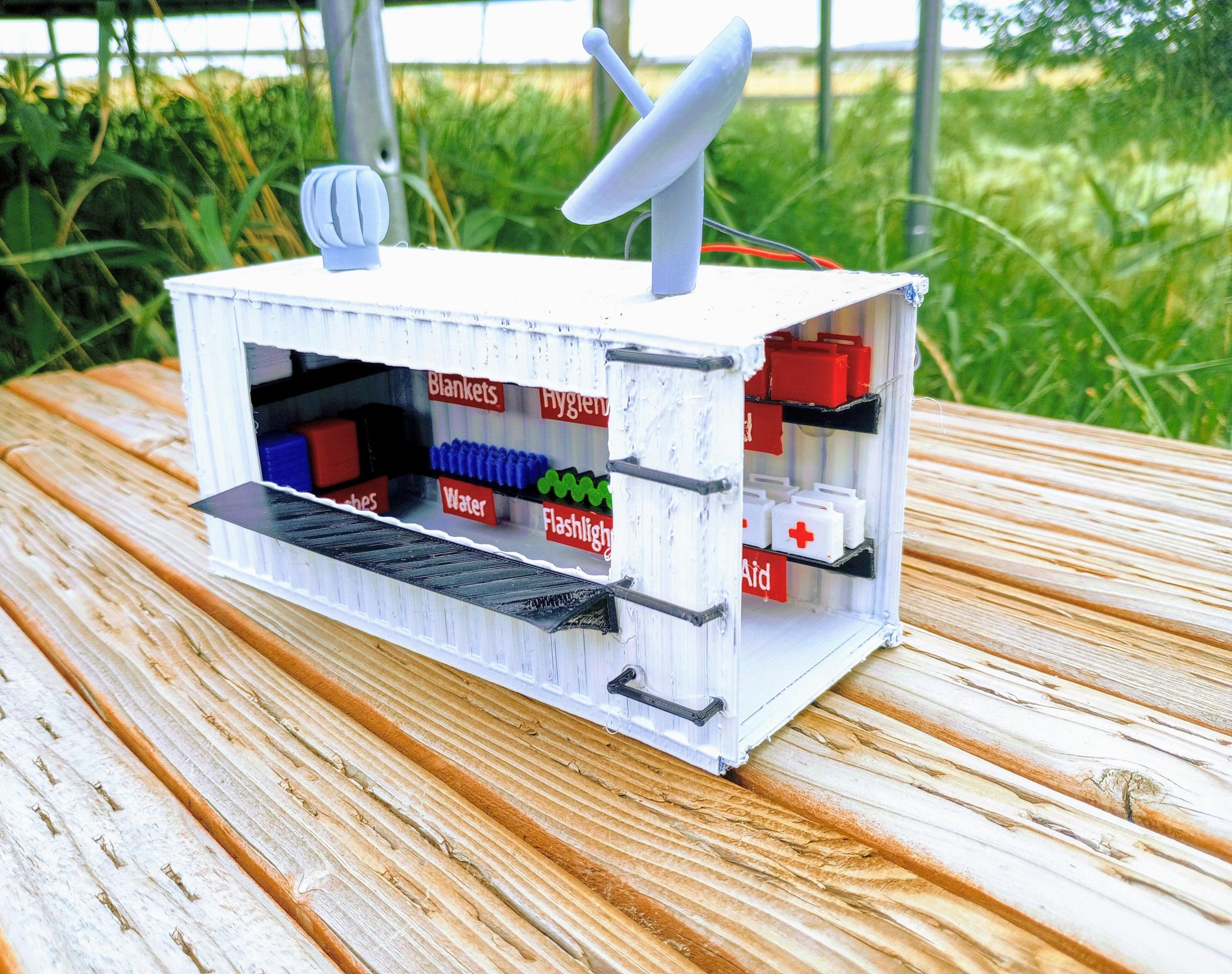 Shipping Container Disaster Relief Outpost : 8 Steps - Instructables