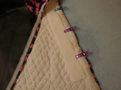 Try on to Check, Then Sew on Velcro. 