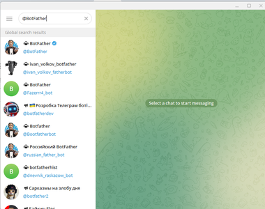 Creating Telegram Bot