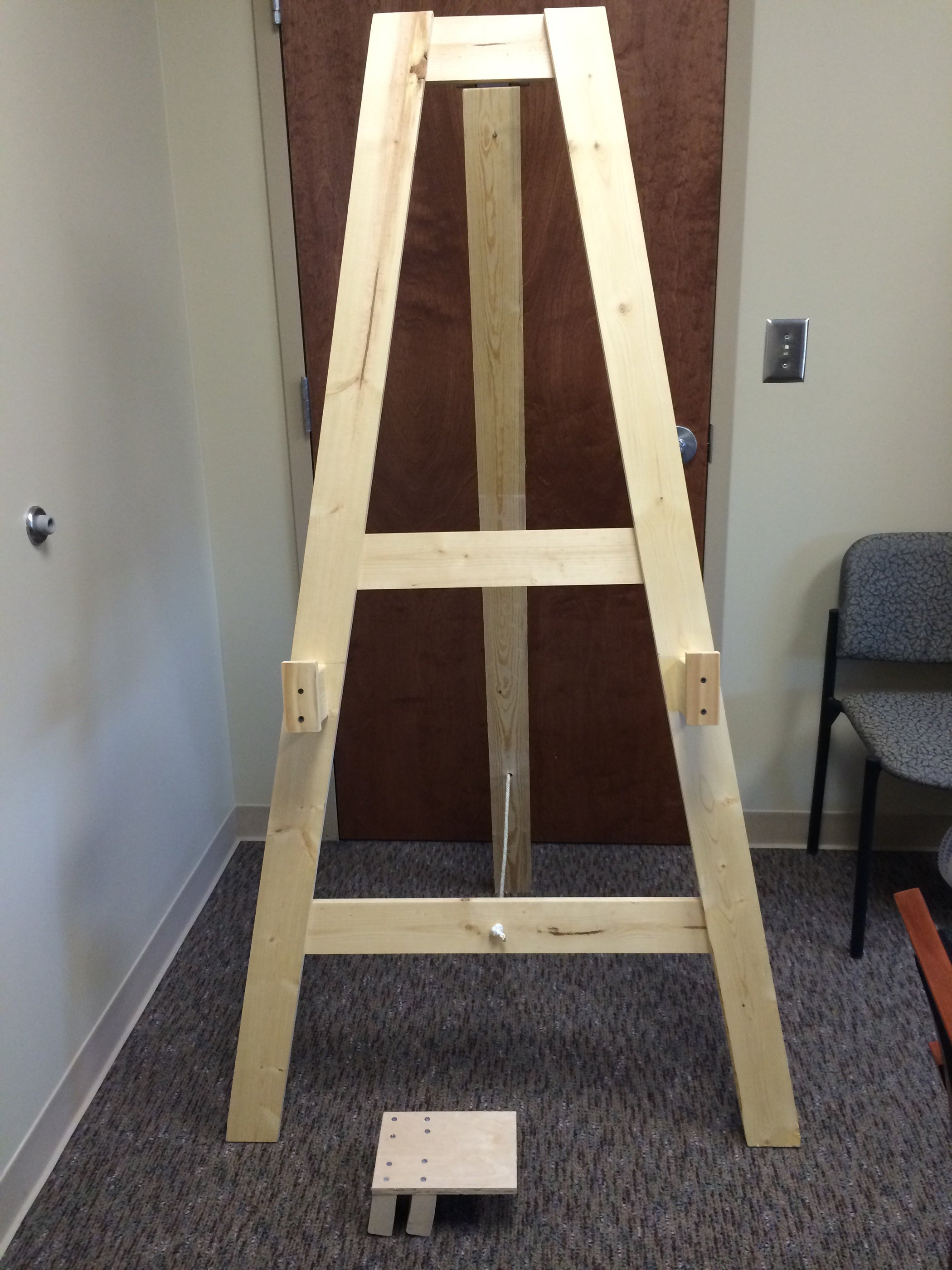 Big Screen Easel Stand Instructables