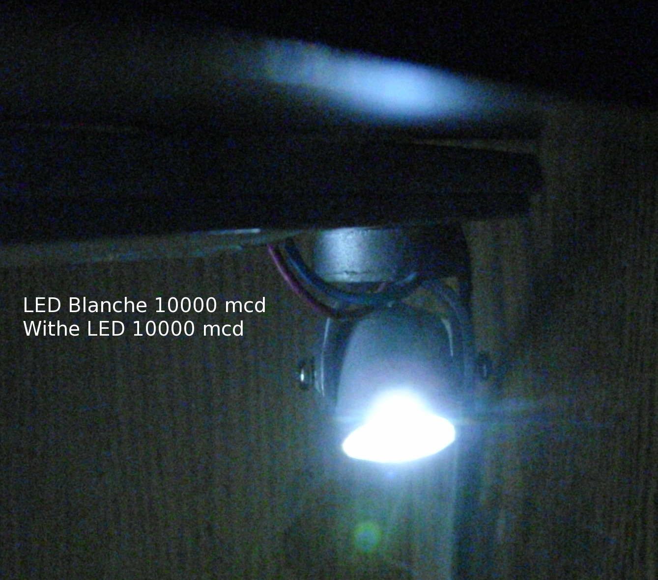 DIY LED Mini Projector for Illumination Models