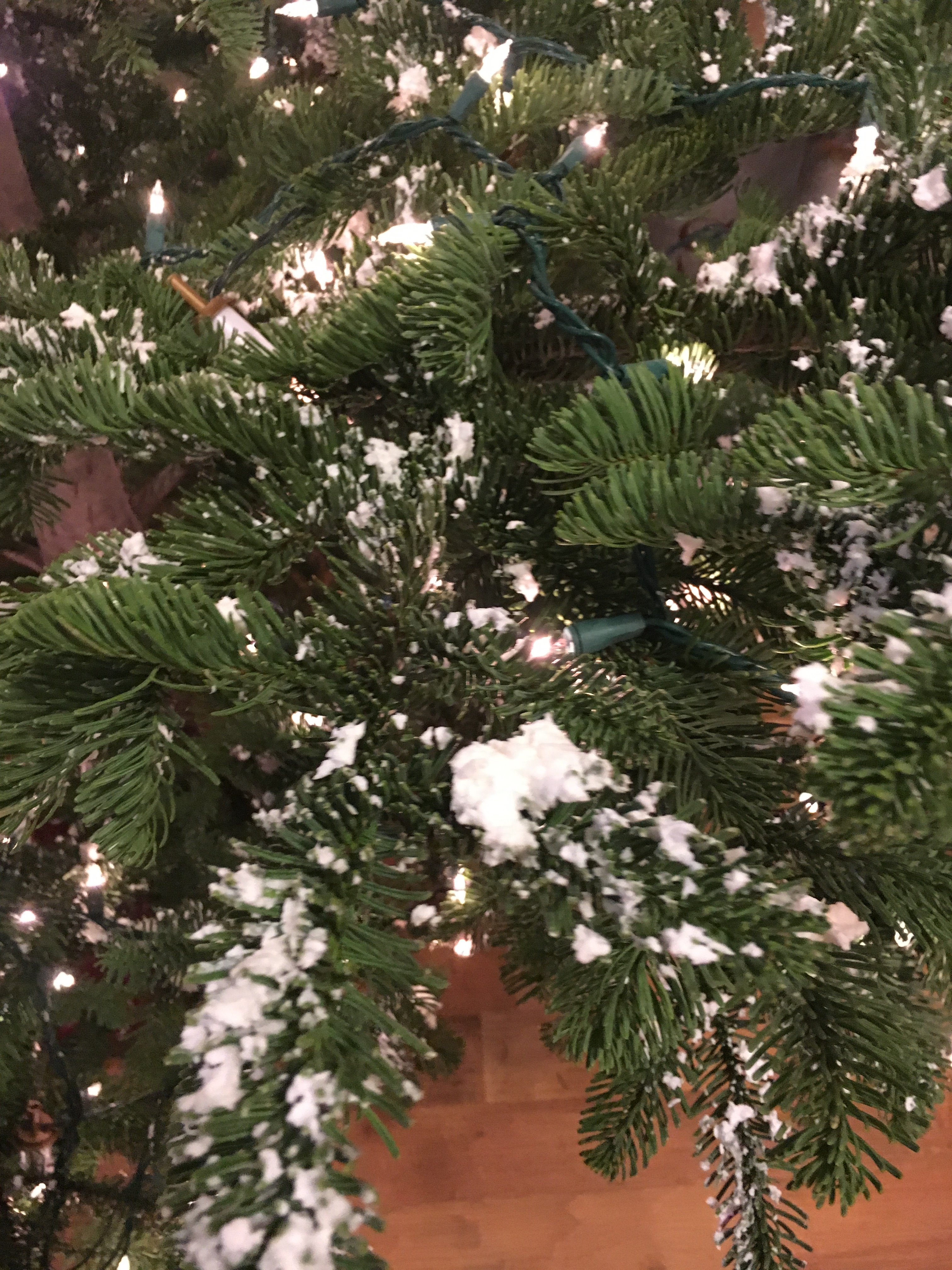 Snow Flocking Christmas Tree's 4 Steps (with Pictures) Instructables