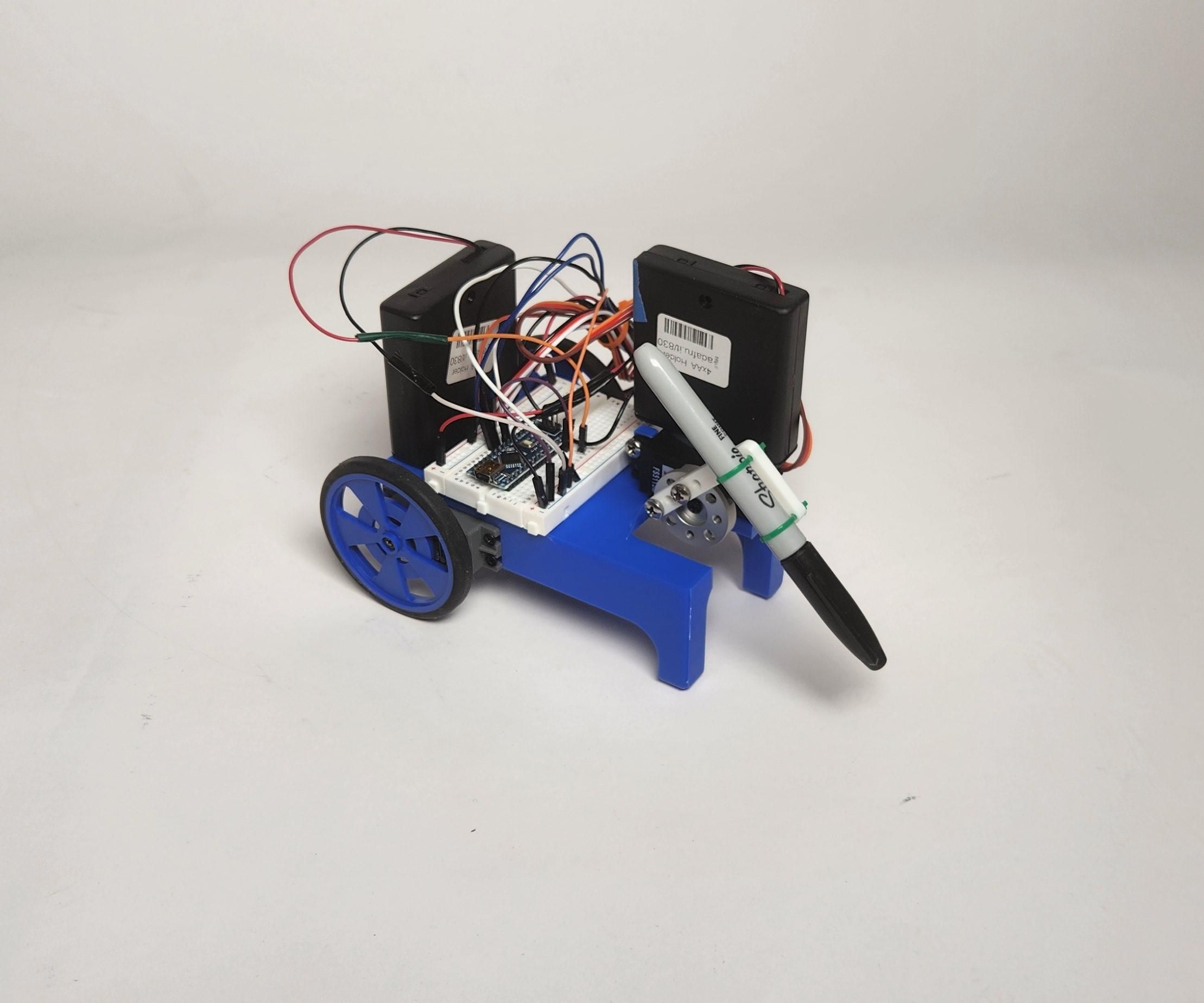 AI Teaches Me How to Make a Drawing Robot