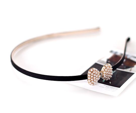 Women's Aliceband - Pearl Bow