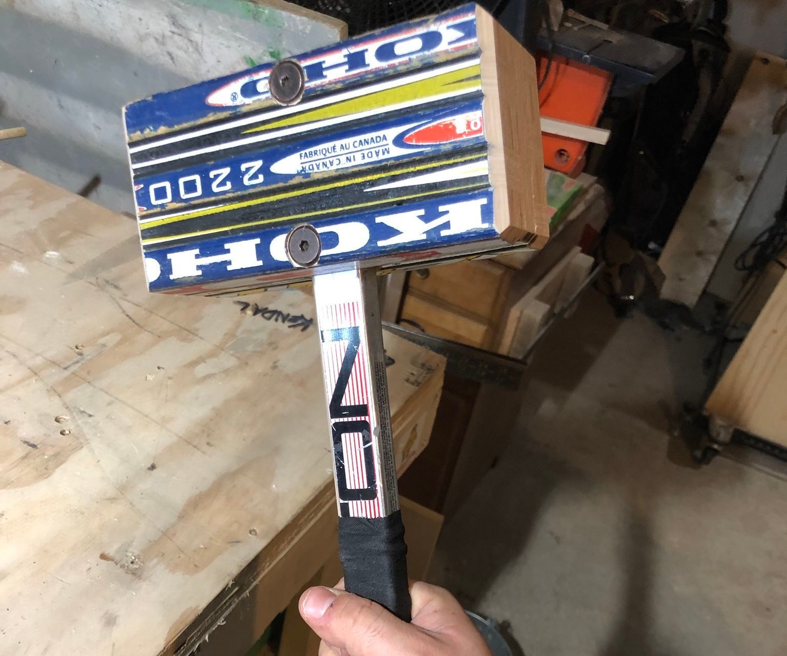 MALLET OF THE HOCKEY GODS