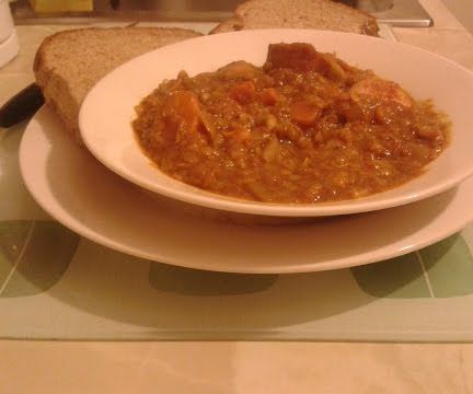 40 Mins One Pot Lentil Curry
