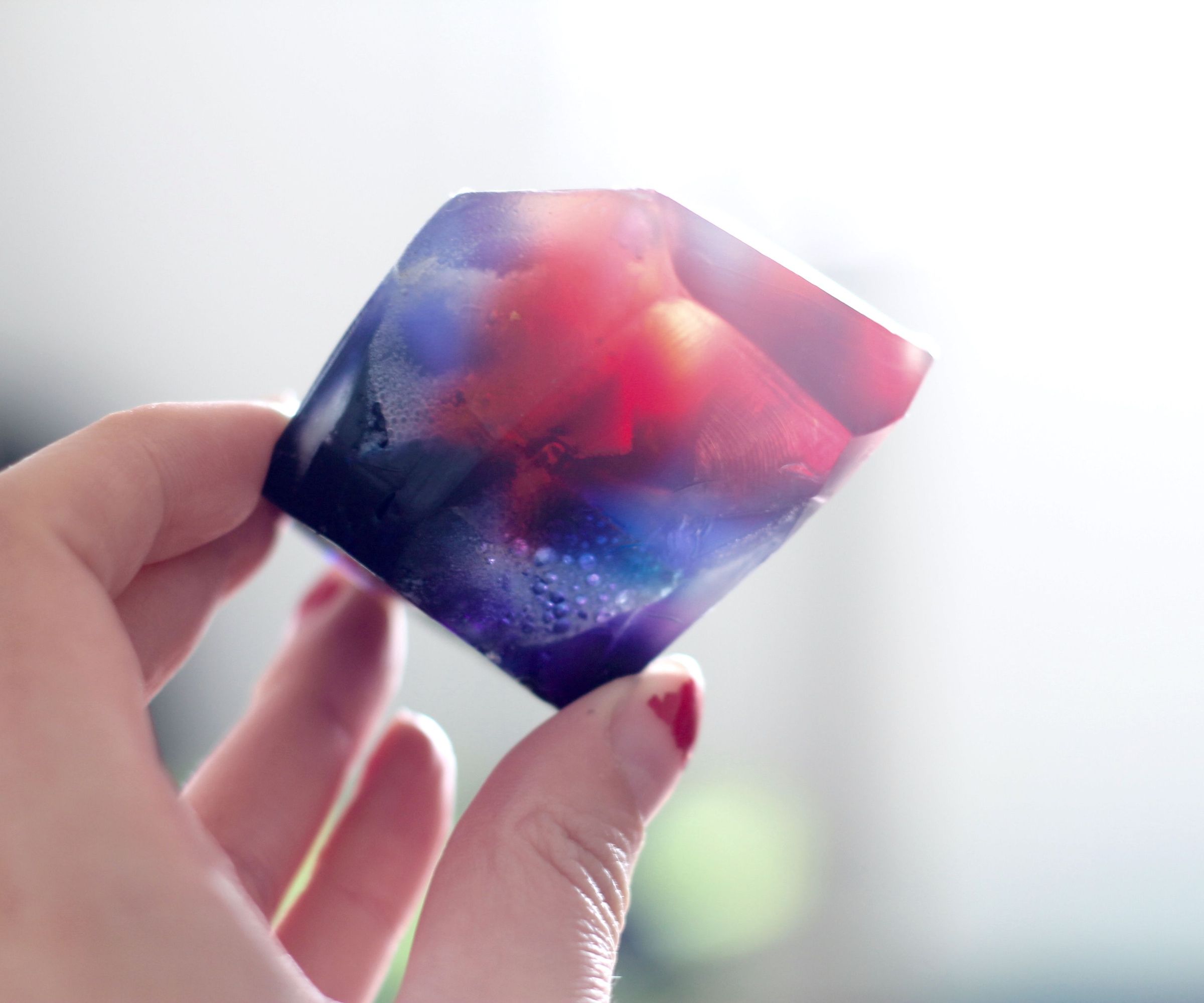 Homemade Crystal Soaps