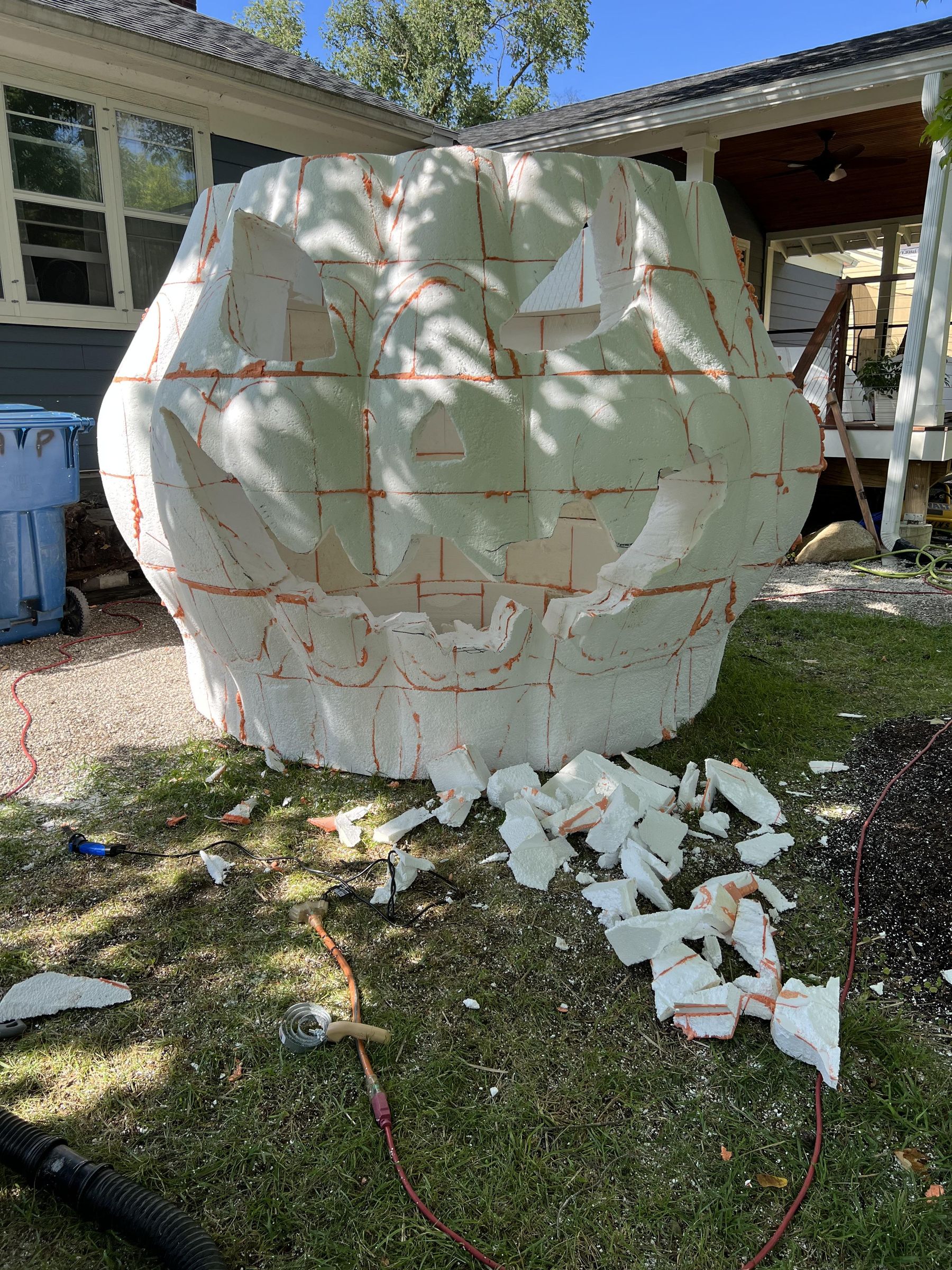 foamposite jack o lantern